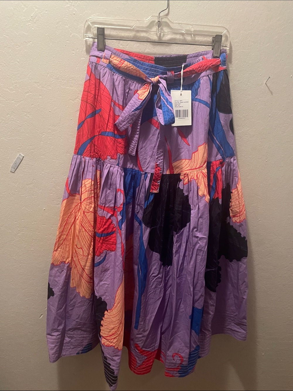 Oliphant XS bohemian skirt multi color beautiful light wear.